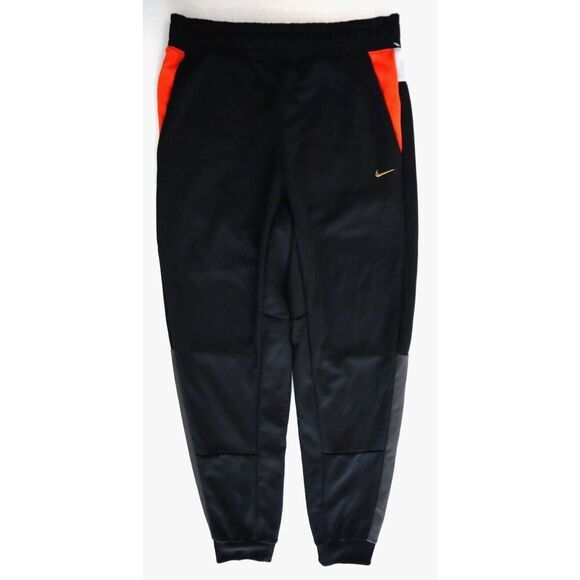 Nike DQ3525-891 Men's Sz S Orange/Black/Anthracite Tribute Smile Joggers - Picture 1 of 14